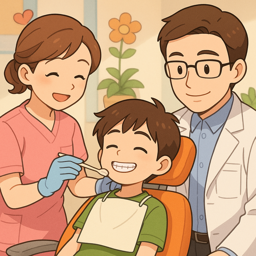 子どもの歯科定期検診